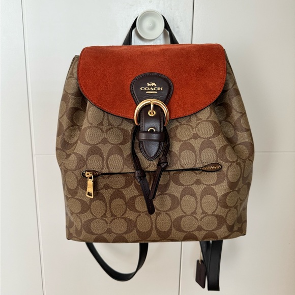 Coach Handbags - COACH Kleo Backpack In Signature Canvas